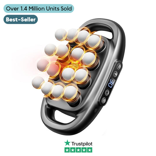 16-Head Deep Tissue Massage Gun for Muscle Recovery